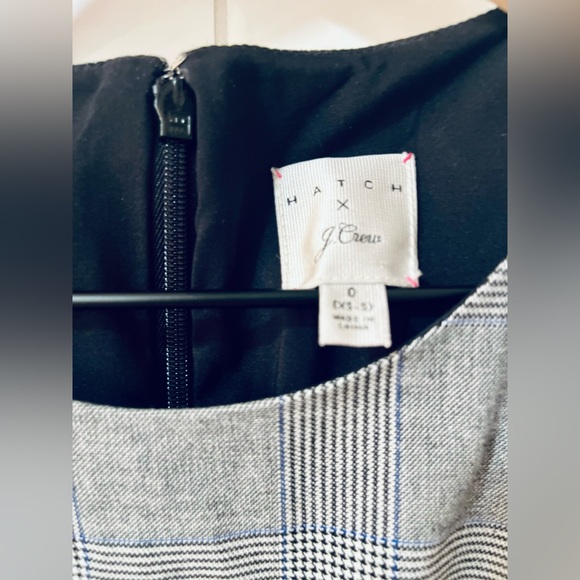 NWOT | HATCH x J.Crew resume dress in glen plaid - Picture 3 of 7